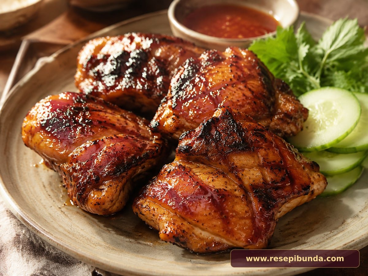 Hidangan Ayam Bakar Madu