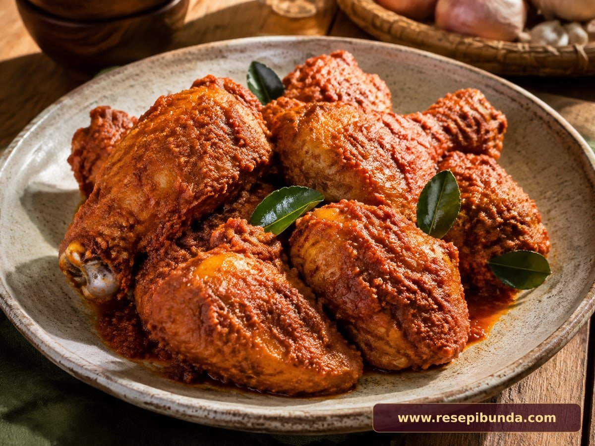 Hidangan Ayam Bumbu Rujak