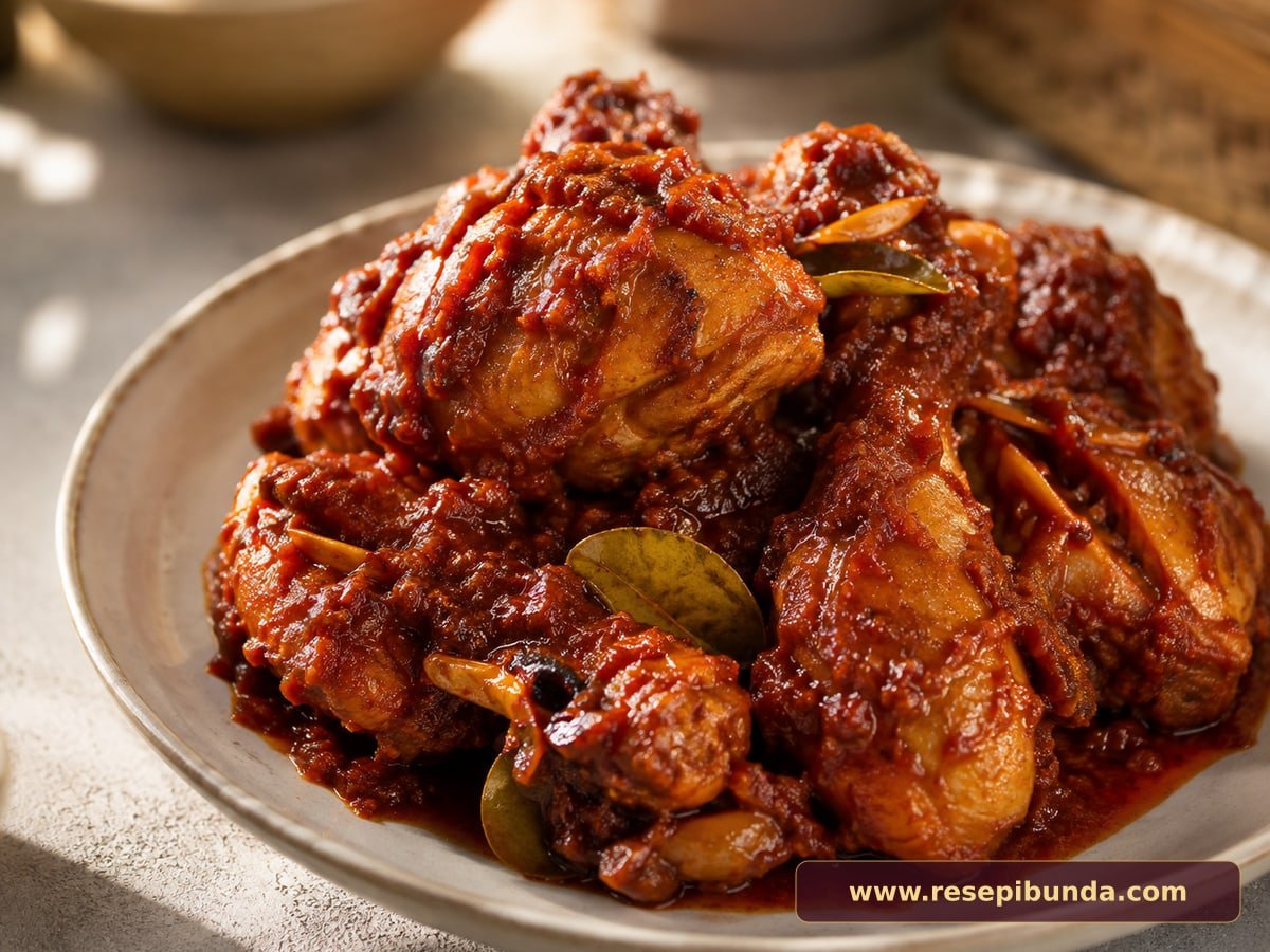 Hidangan Ayam Bumbu Bali