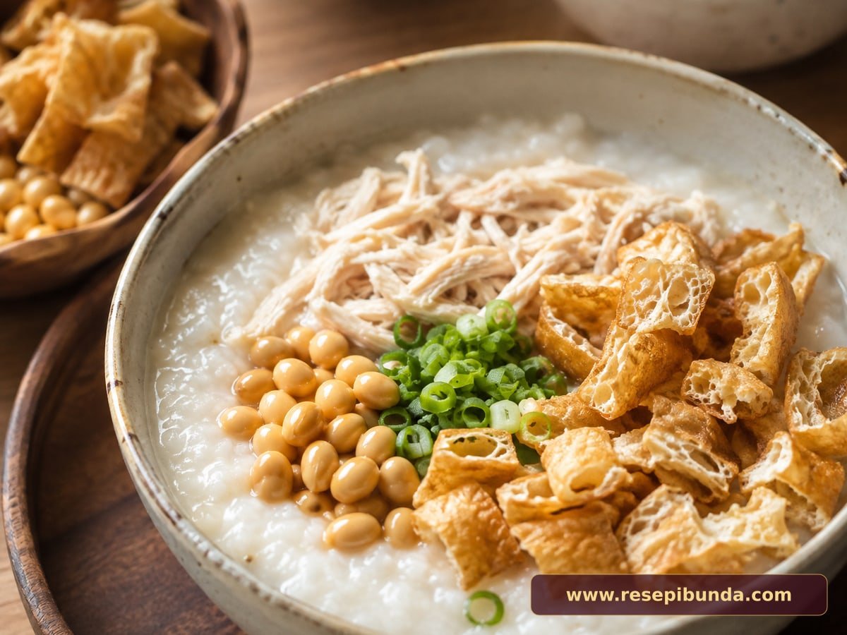Hidangan Bubur Ayam Cianjur