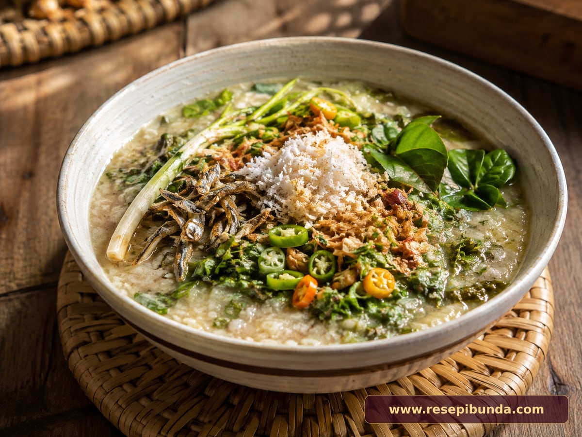 Hidangan Bubur Pedas Sambas