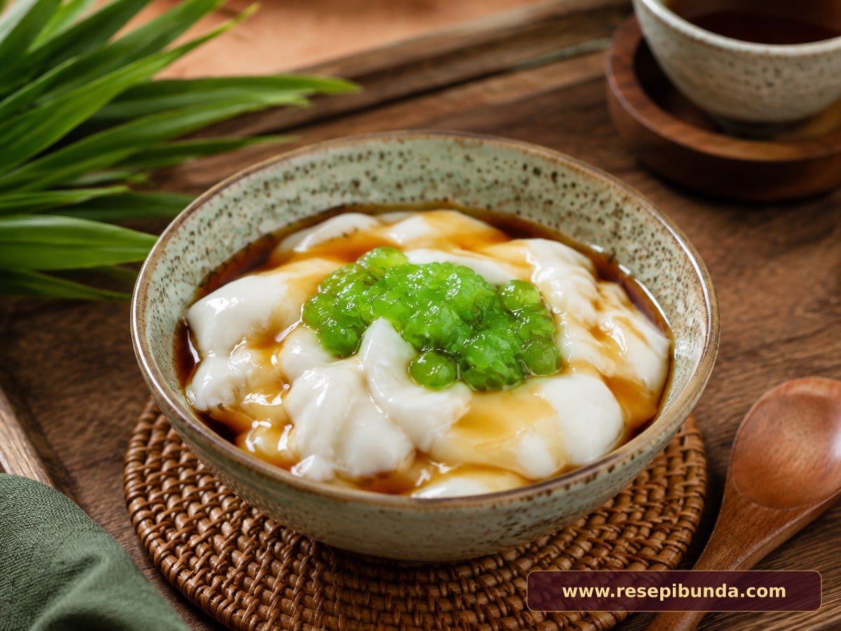 Hidangan Bubur Sumsum Pandan