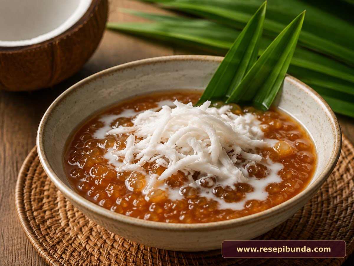 Hidangan Bubur Sagu Ambon
