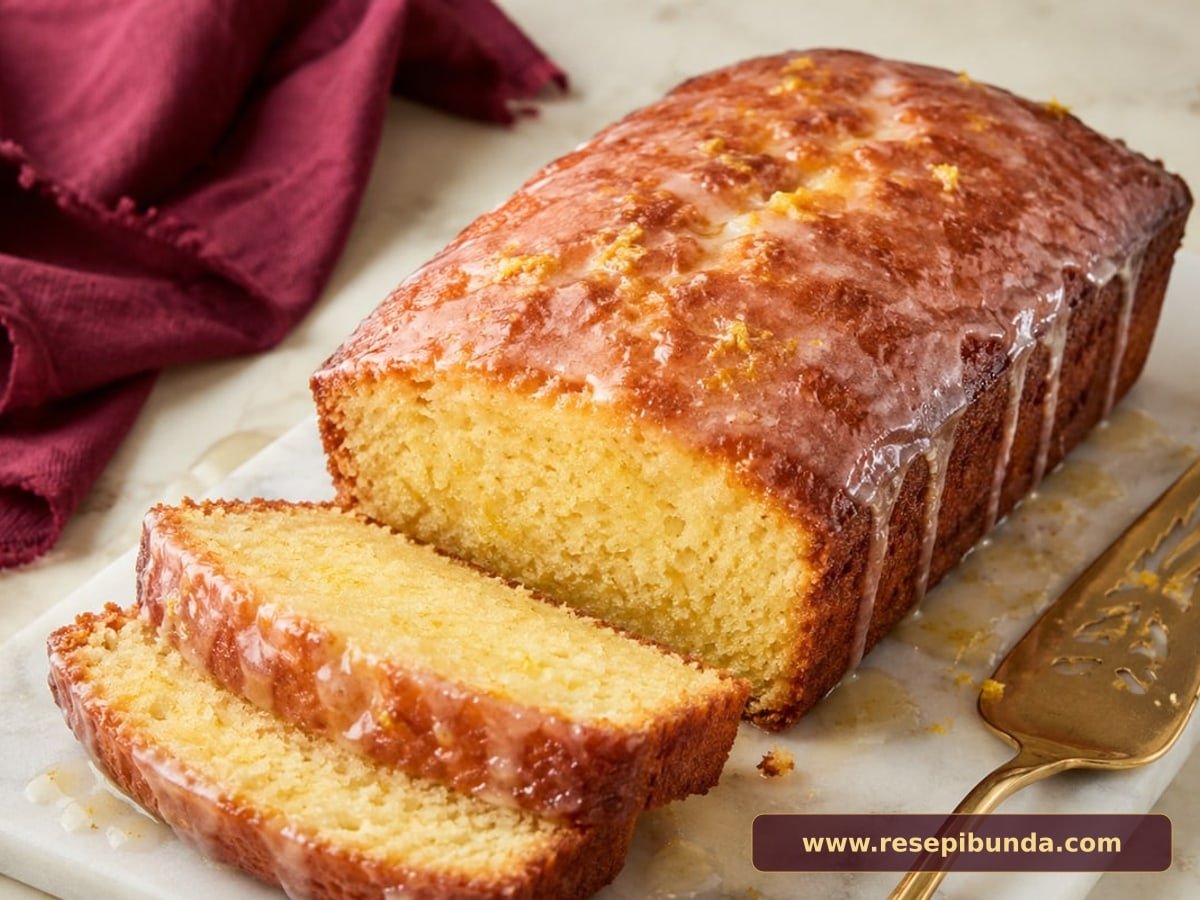 Hidangan Lemon Drizzle Cake