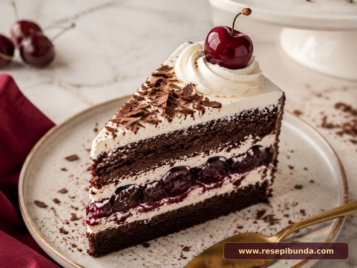 Hidangan Black Forest Cake