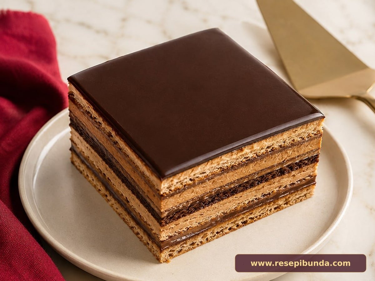 Hidangan Opera Cake