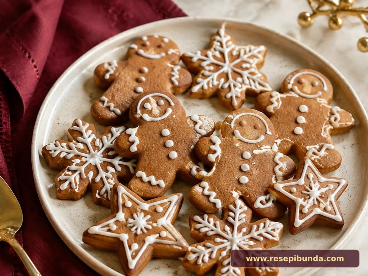 Hidangan Gingerbread Cookies