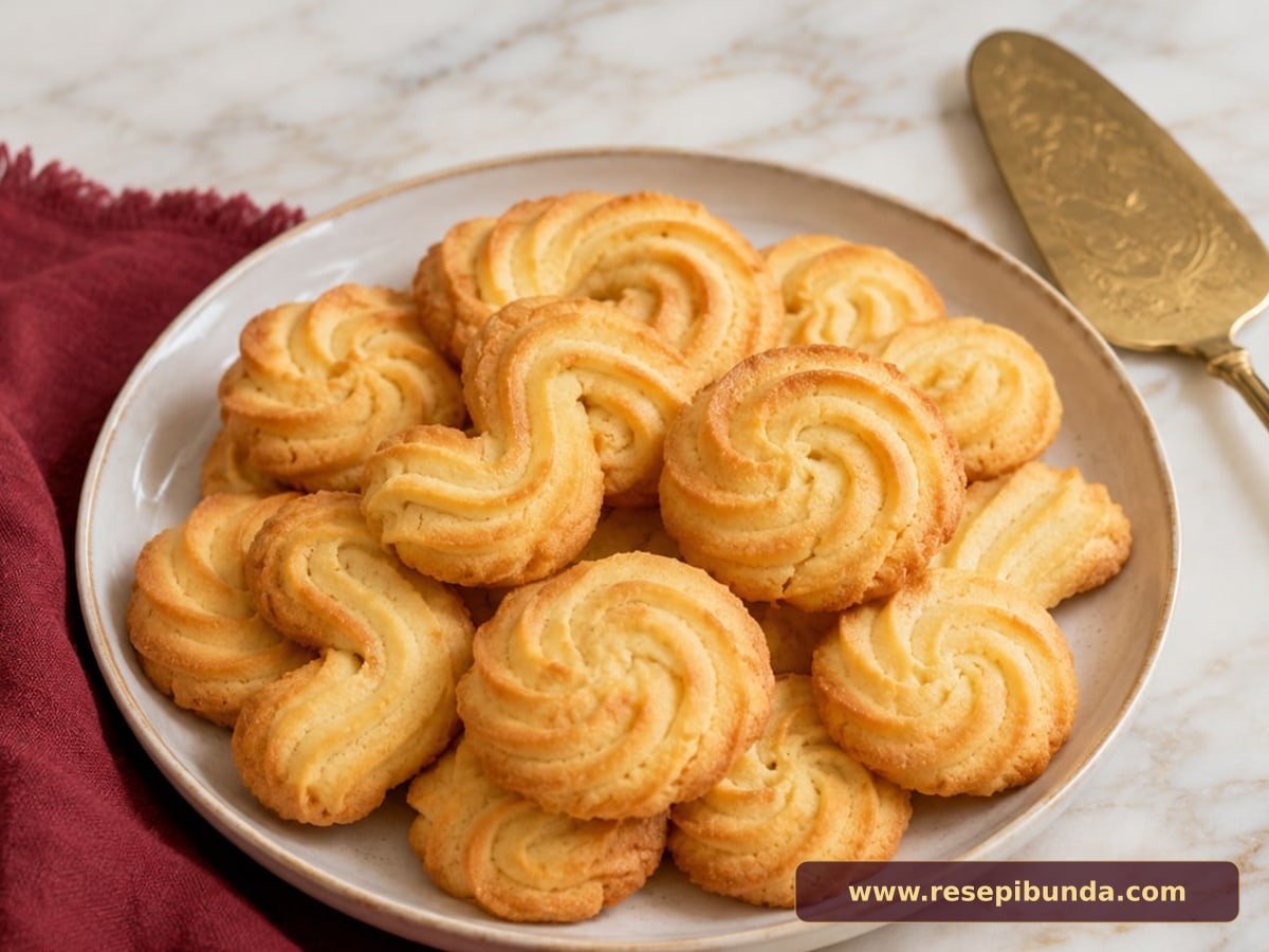 Hidangan Butter Cookies