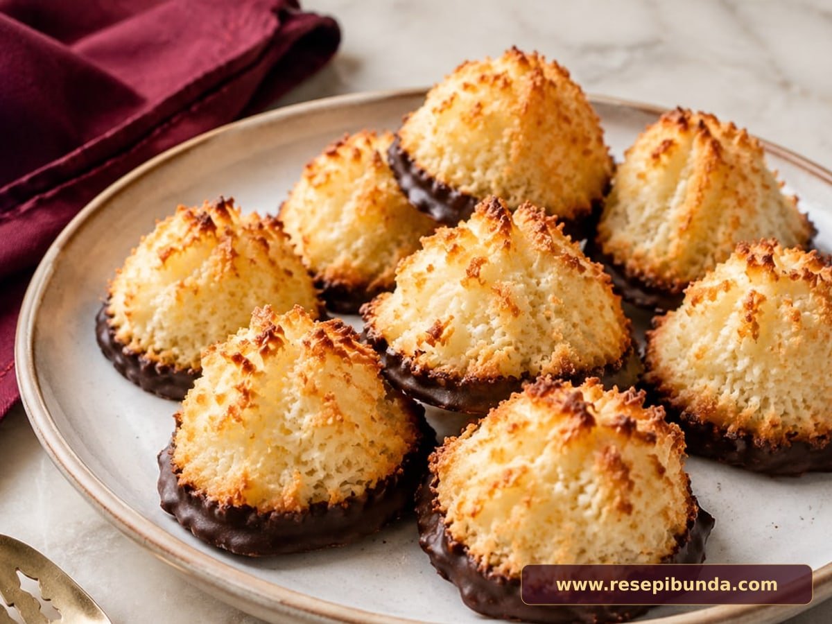 Hidangan Coconut Macaroons
