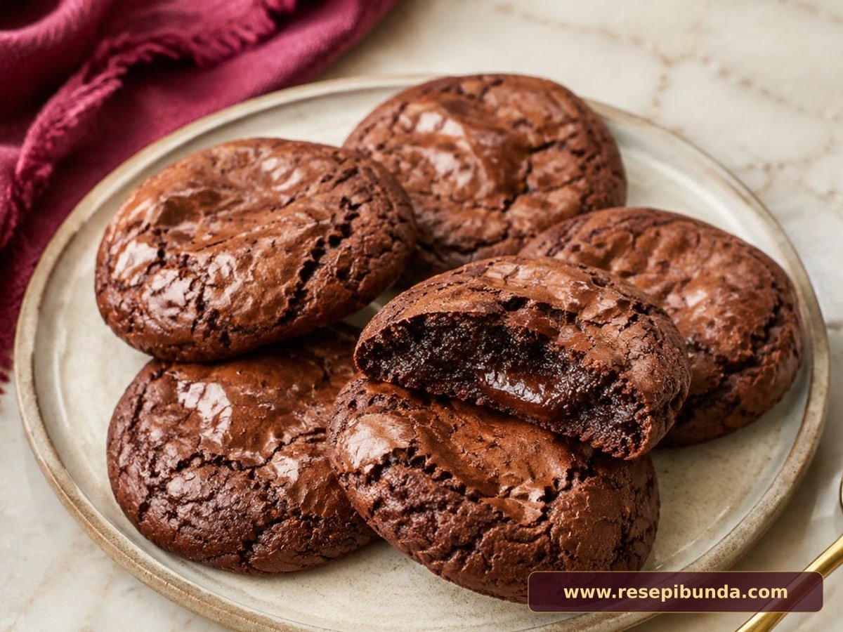 Hidangan Brownie Cookies