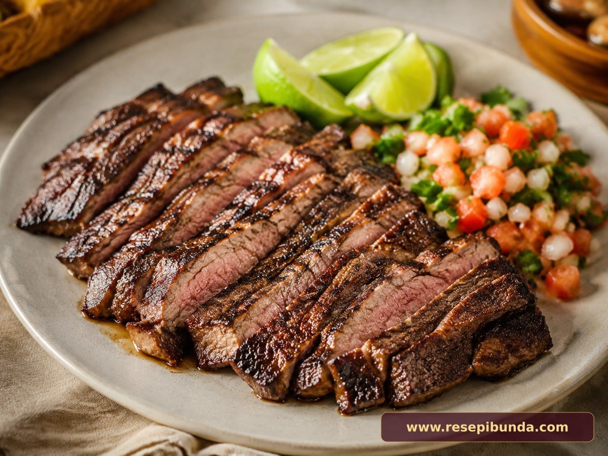 Hidangan Carne Asada Rumahan