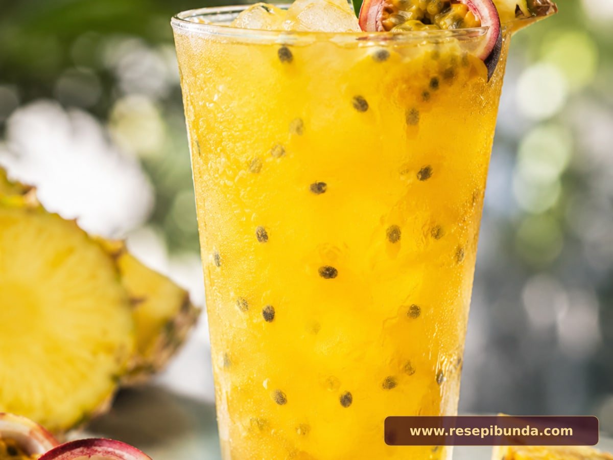 Hidangan Jus Markisa Nanas