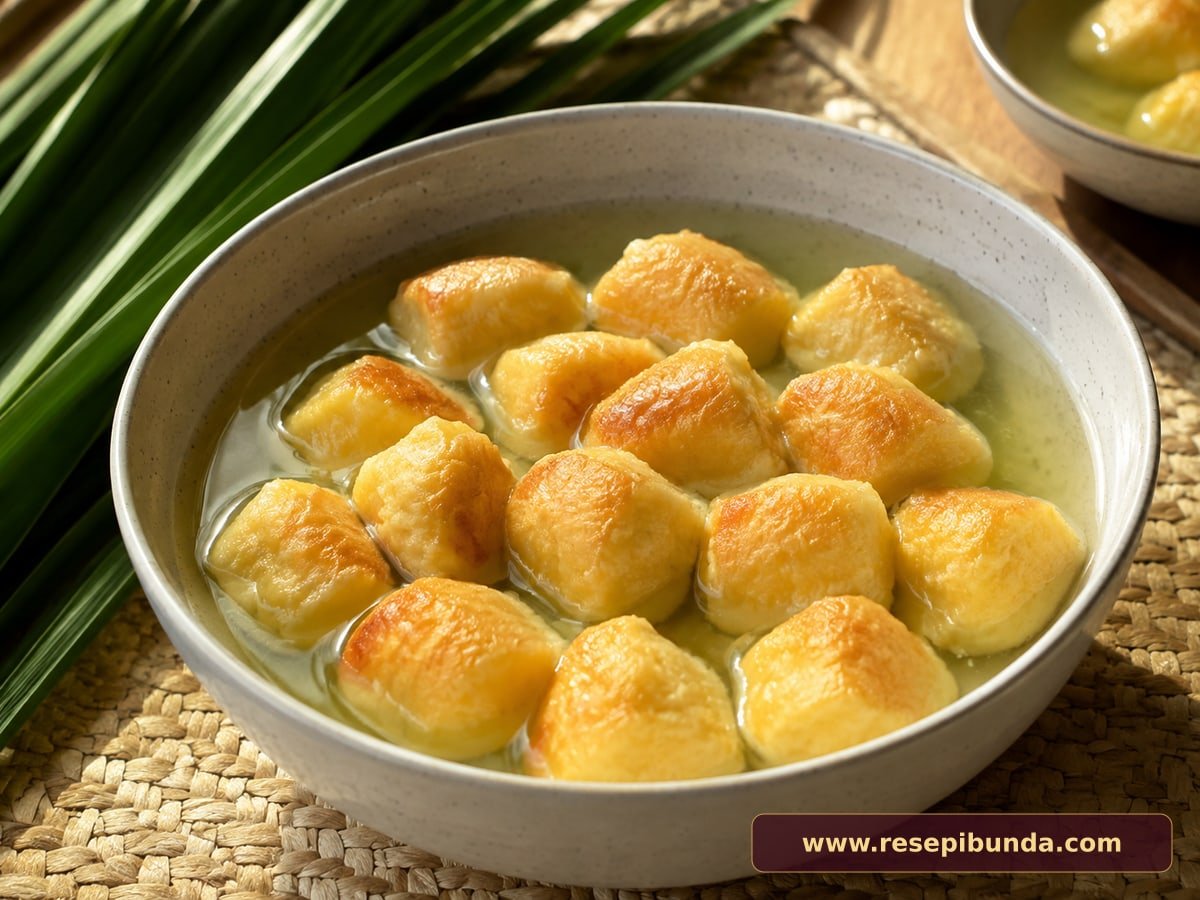 Hidangan Bahulu Berendam Lingga