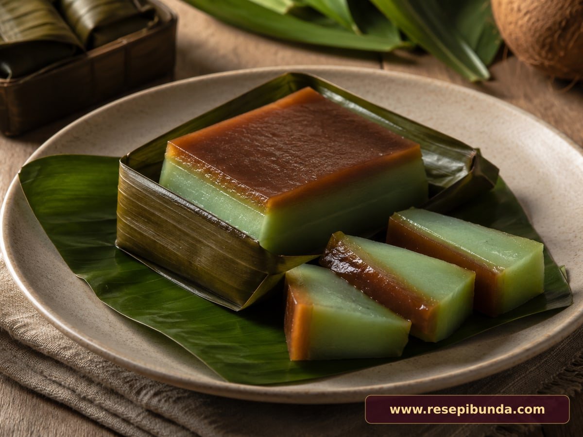 Hidangan Kue Jongkong Melayu