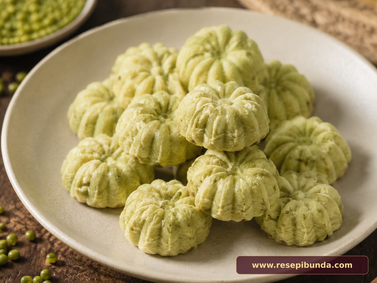 Hidangan Kue Putu Kacang Melayu