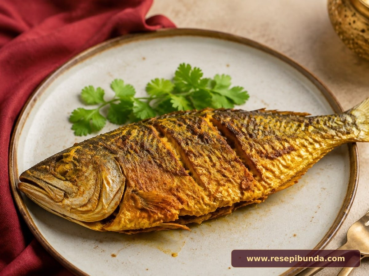 Hidangan Ikan Goreng Bumbu Kuning