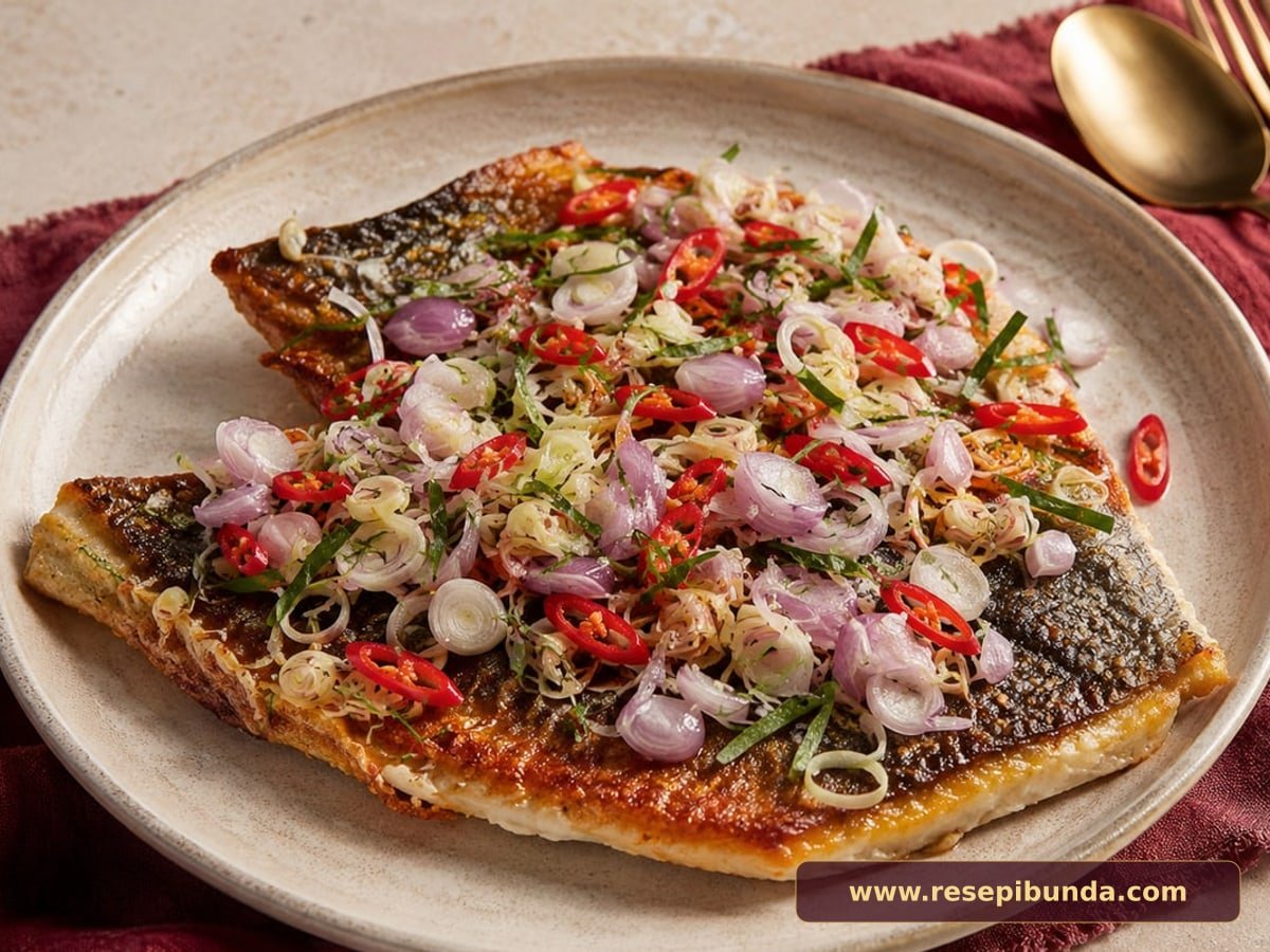 Hidangan Ikan Sambal Matah