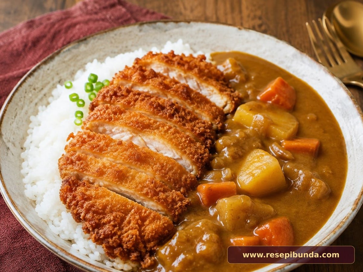 Hidangan Chicken Katsu Curry