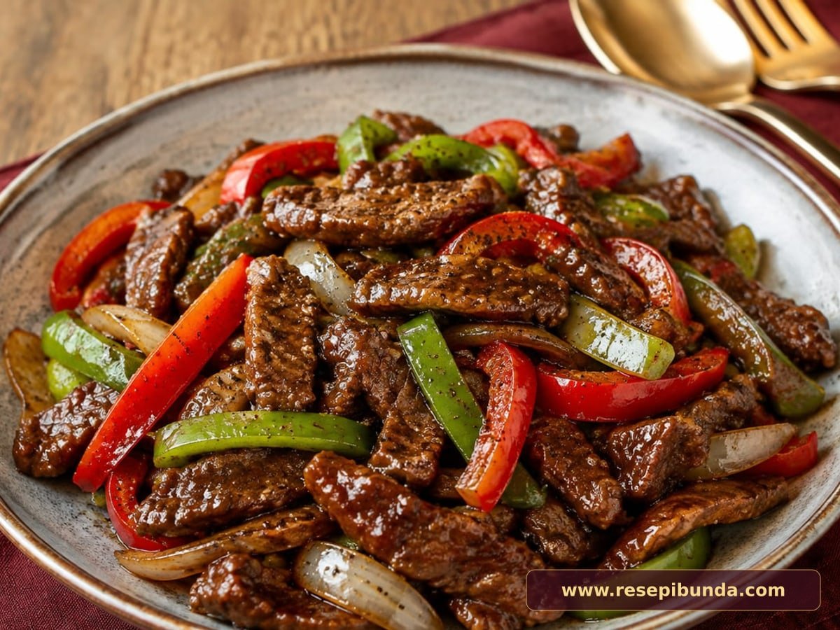 Hidangan Daging Lada Hitam