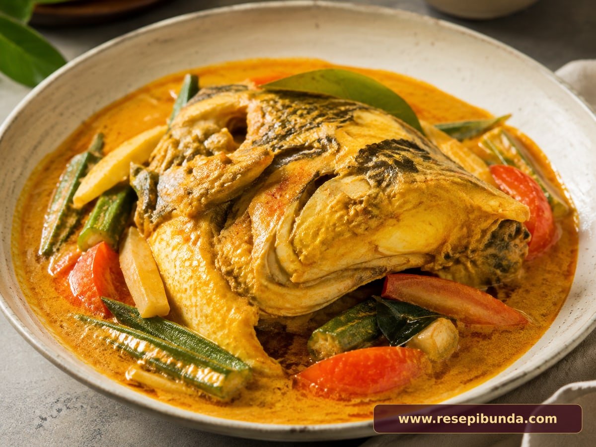 Hidangan Gulai Kepala Ikan Melayu