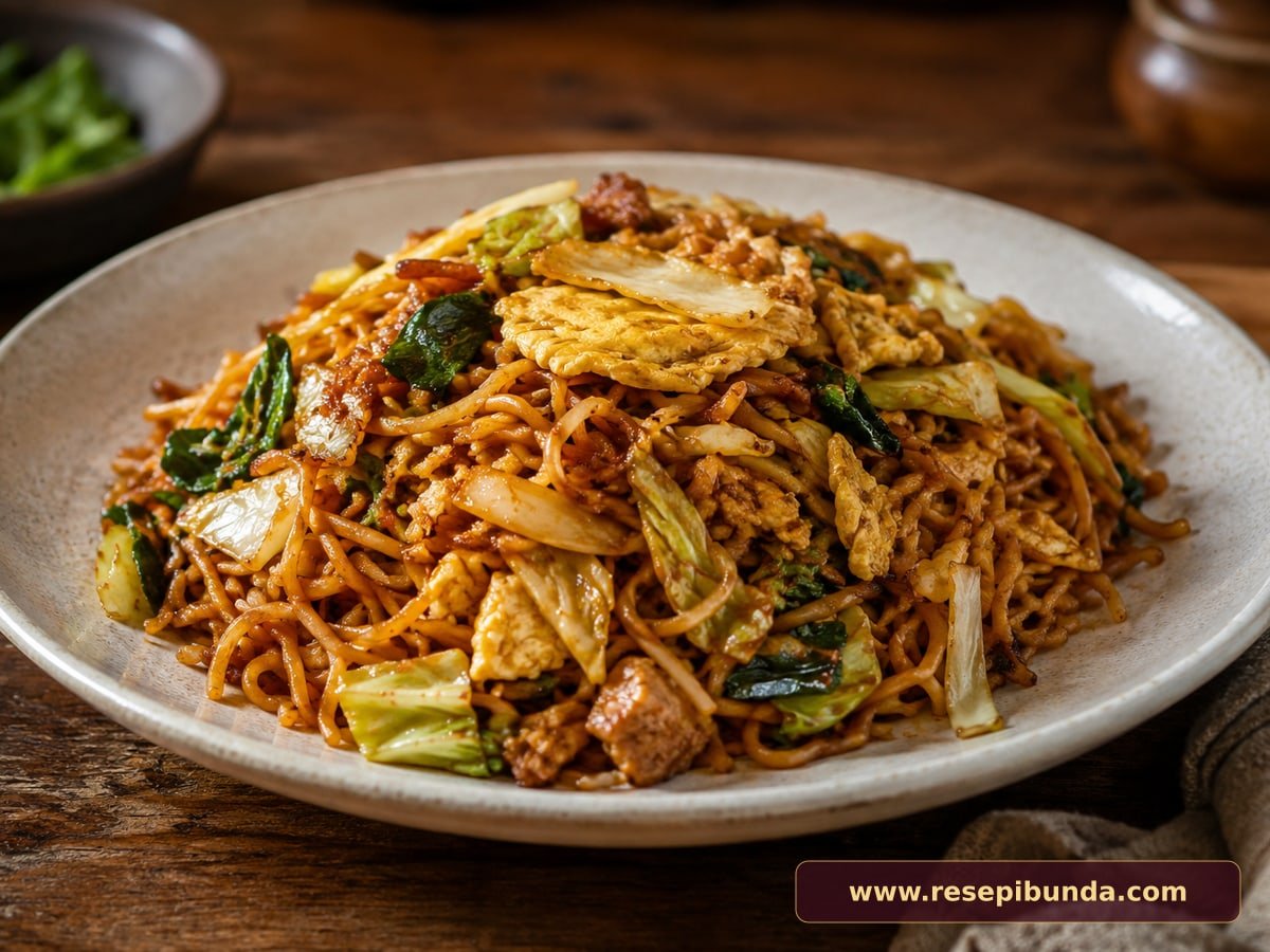 Hidangan Mie Goreng Jawa