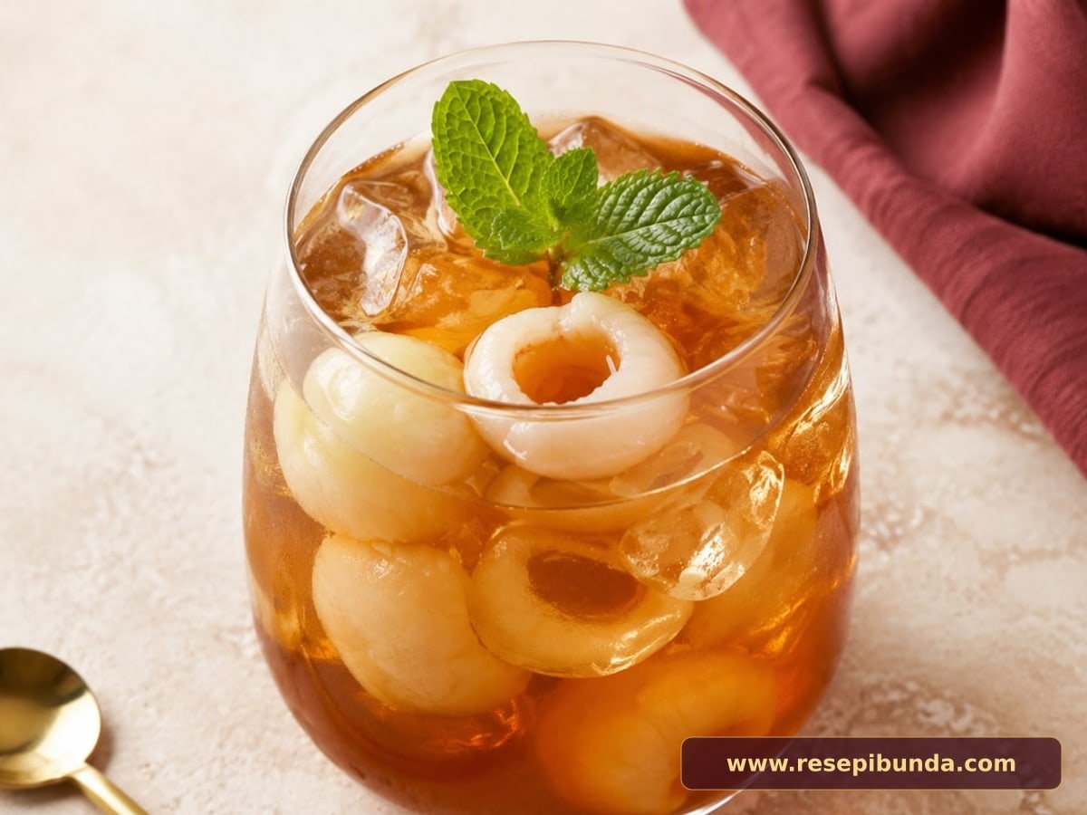 Hidangan Lychee Tea