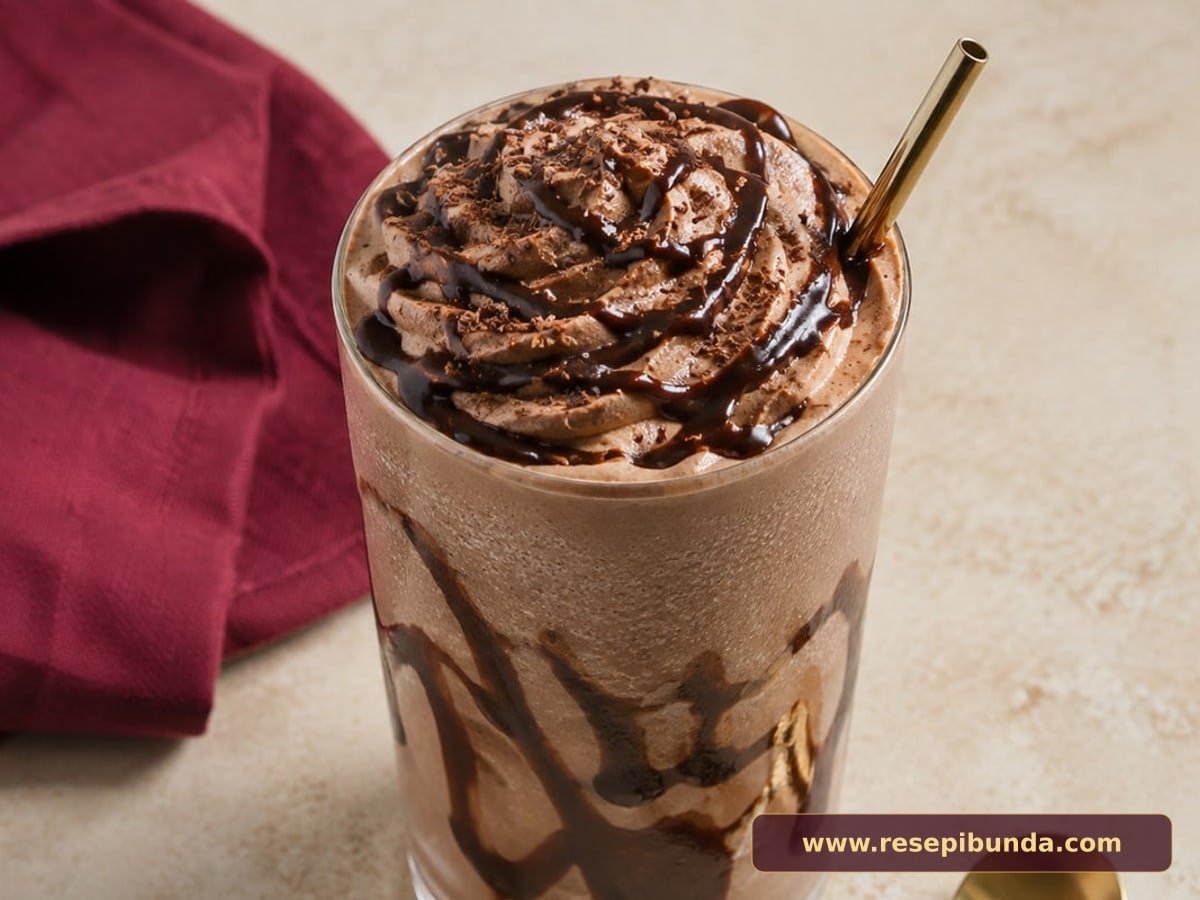 Hidangan Mocha Frappé