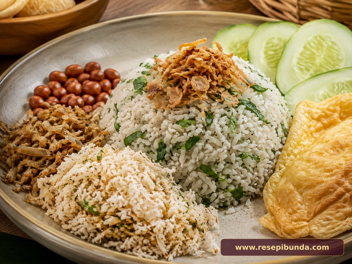 Hidangan Nasi Ulam Betawi
