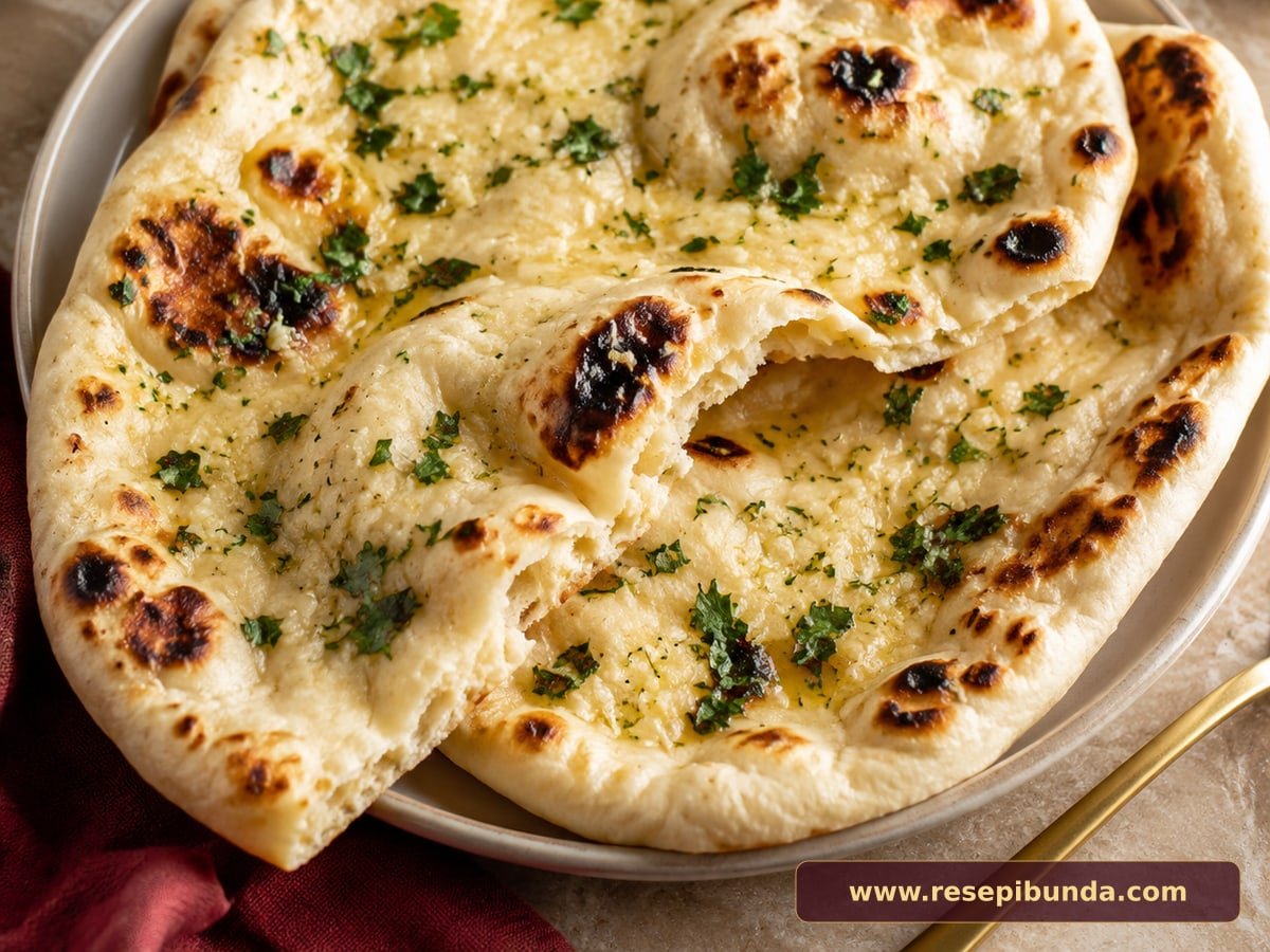 Hidangan Naan Butter