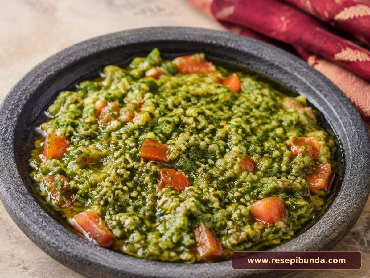 Hidangan Sambal Ijo Padang