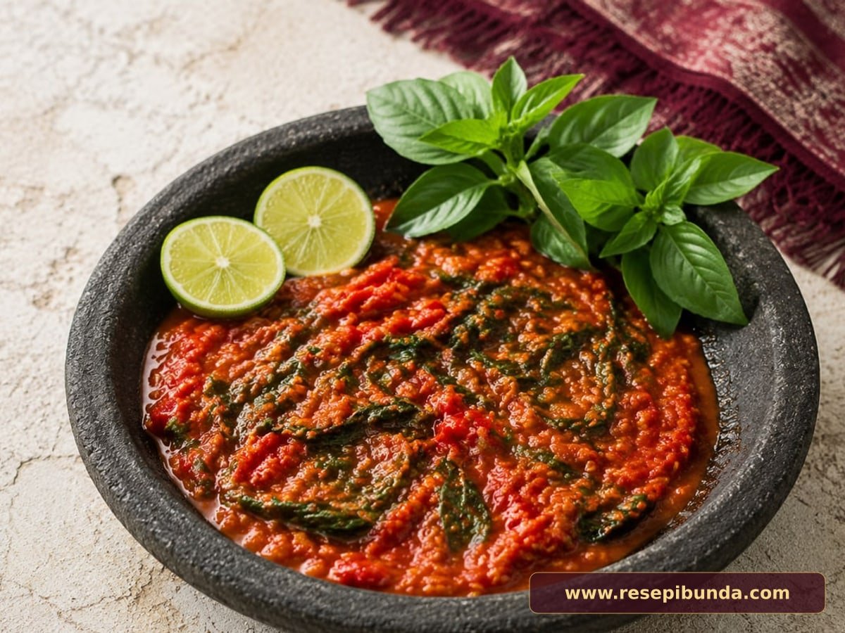 Hidangan Sambal Kemangi
