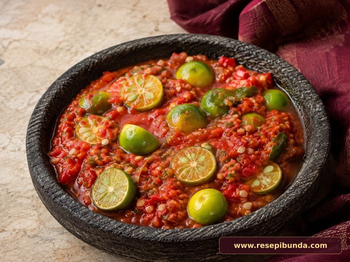 Hidangan Sambal Jeruk Limau