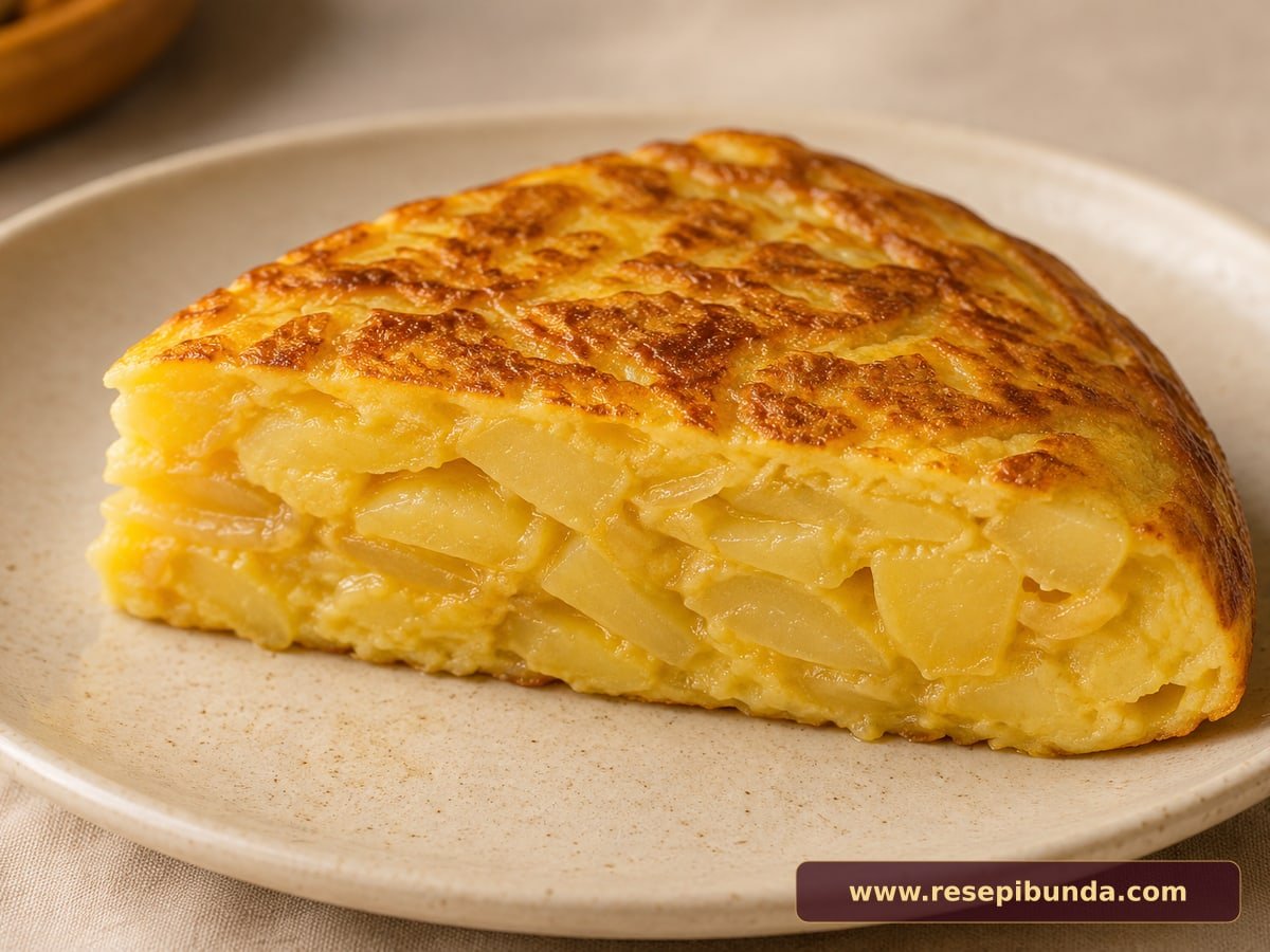 Hidangan Spanish Tortilla
