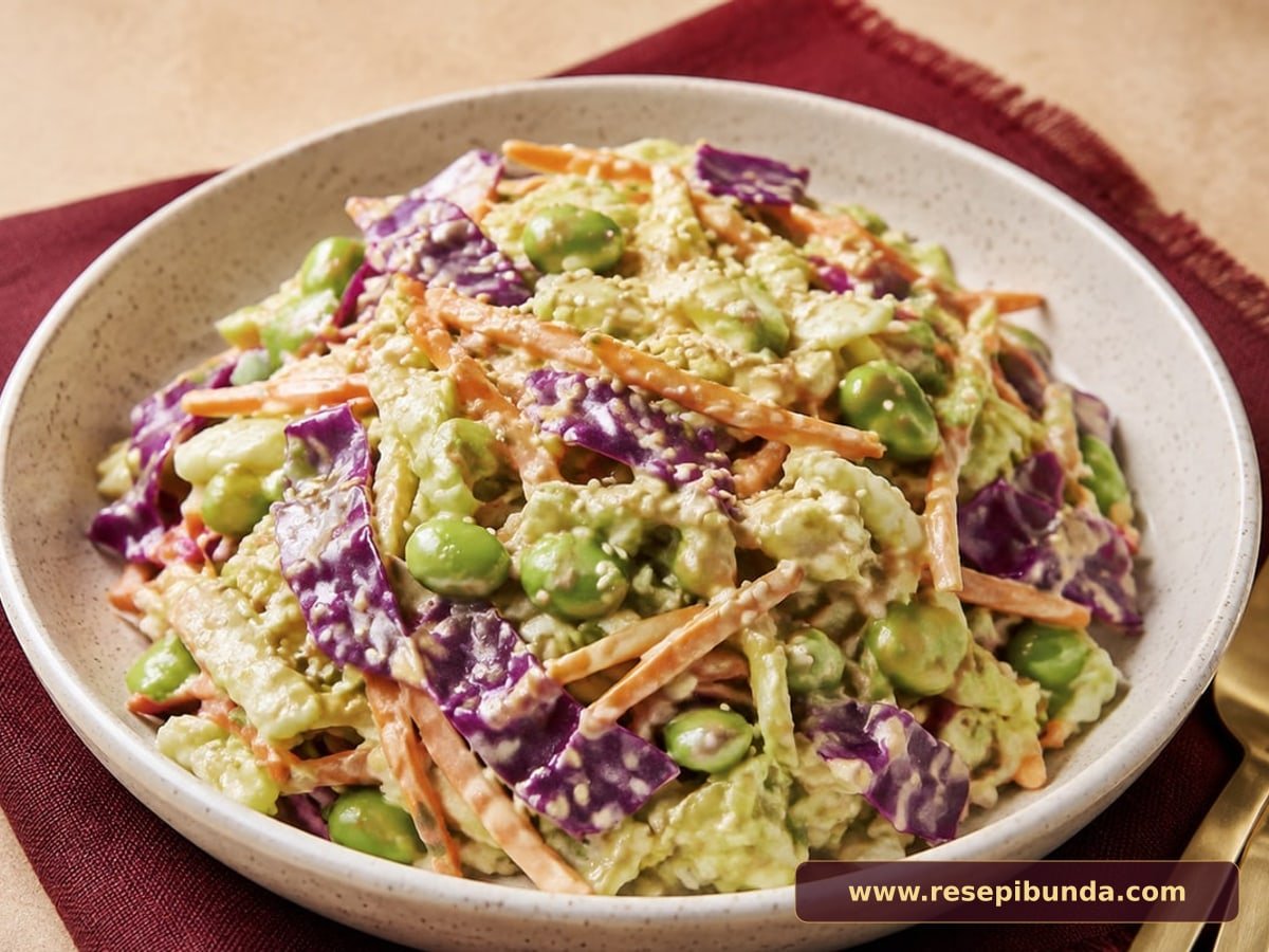Hidangan Salad Sayur Saus Wijen