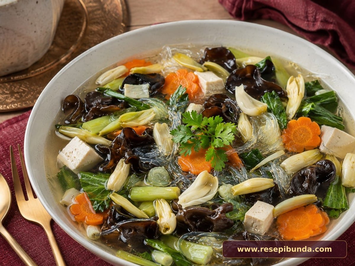 Hidangan Sop Kimlo Sayur