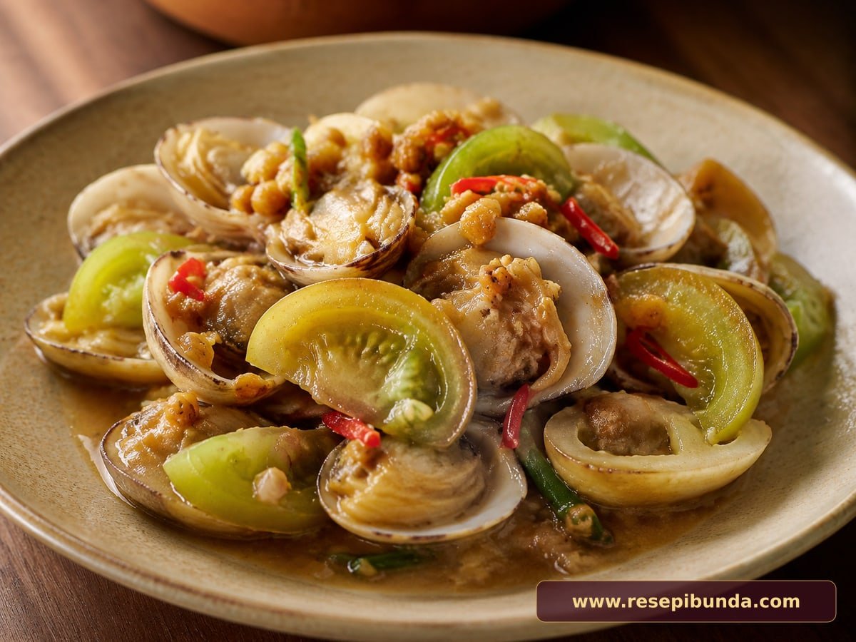Hidangan Kerang Tahu Tauco