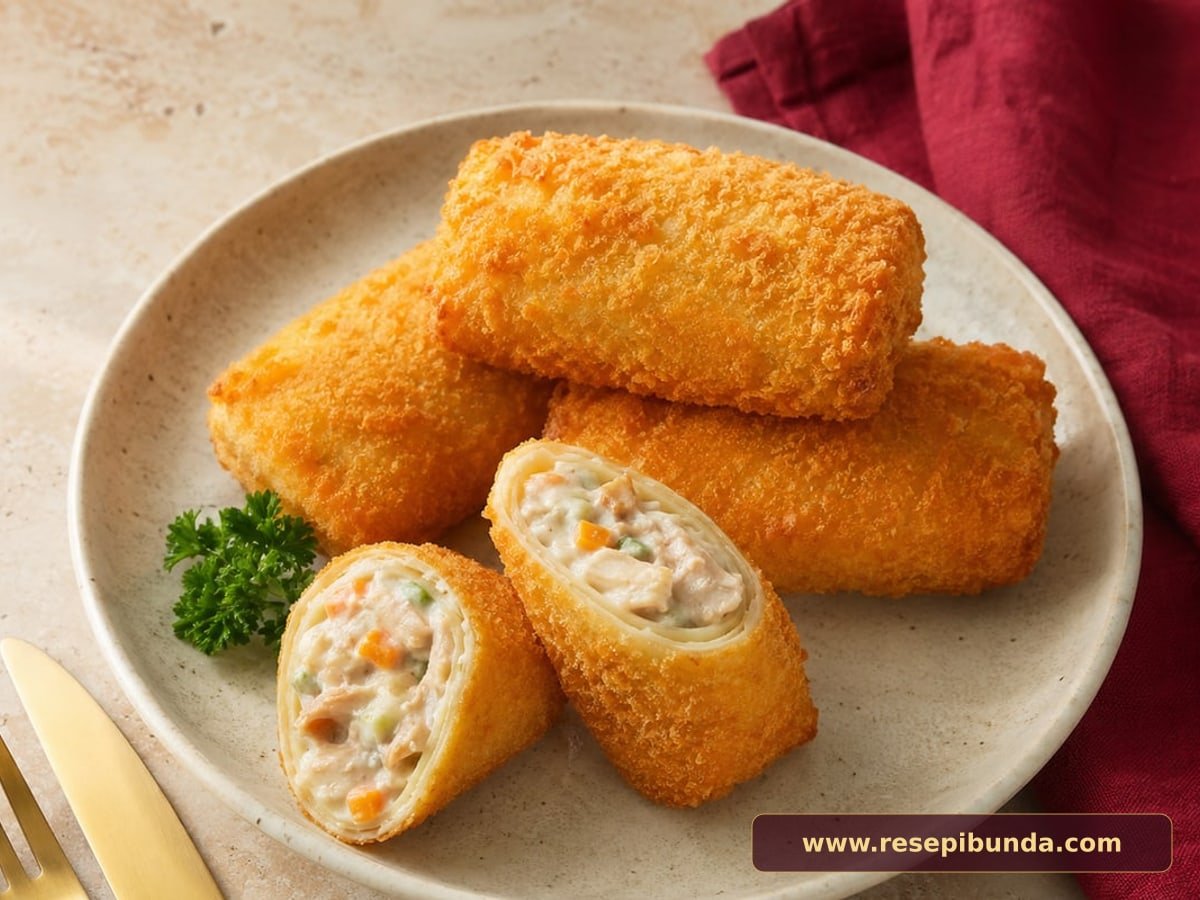 Hidangan Risoles Ragout Ayam