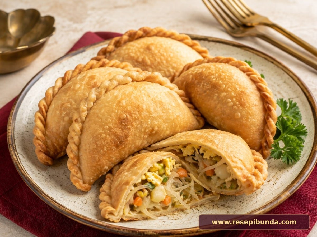 Hidangan Pastel Sayur Telur