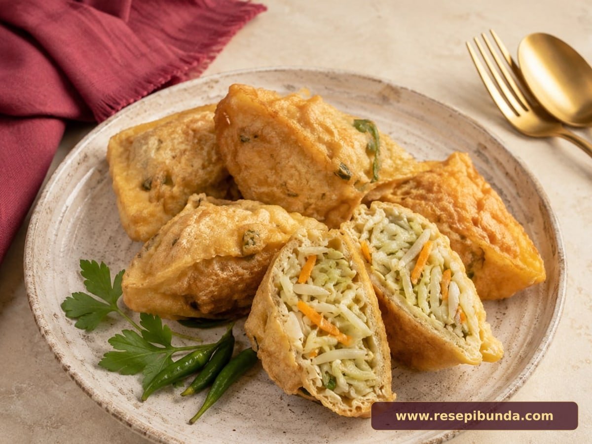 Hidangan Tahu Isi Sayur