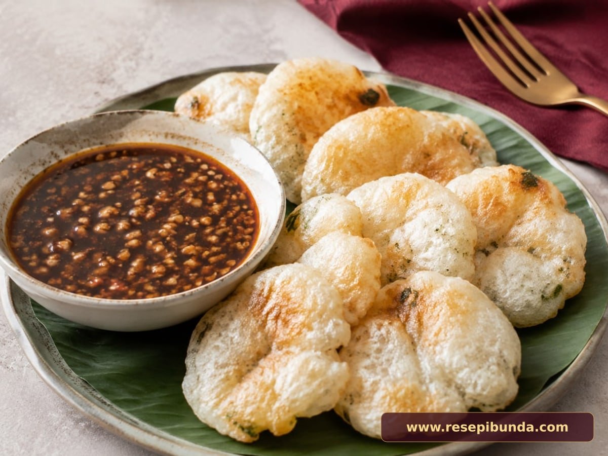 Hidangan Cireng Bumbu Rujak