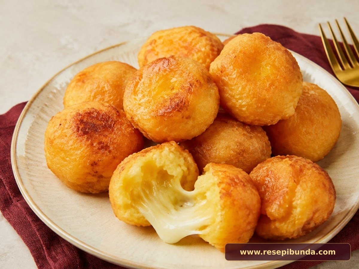 Hidangan Tape Goreng Isi Keju