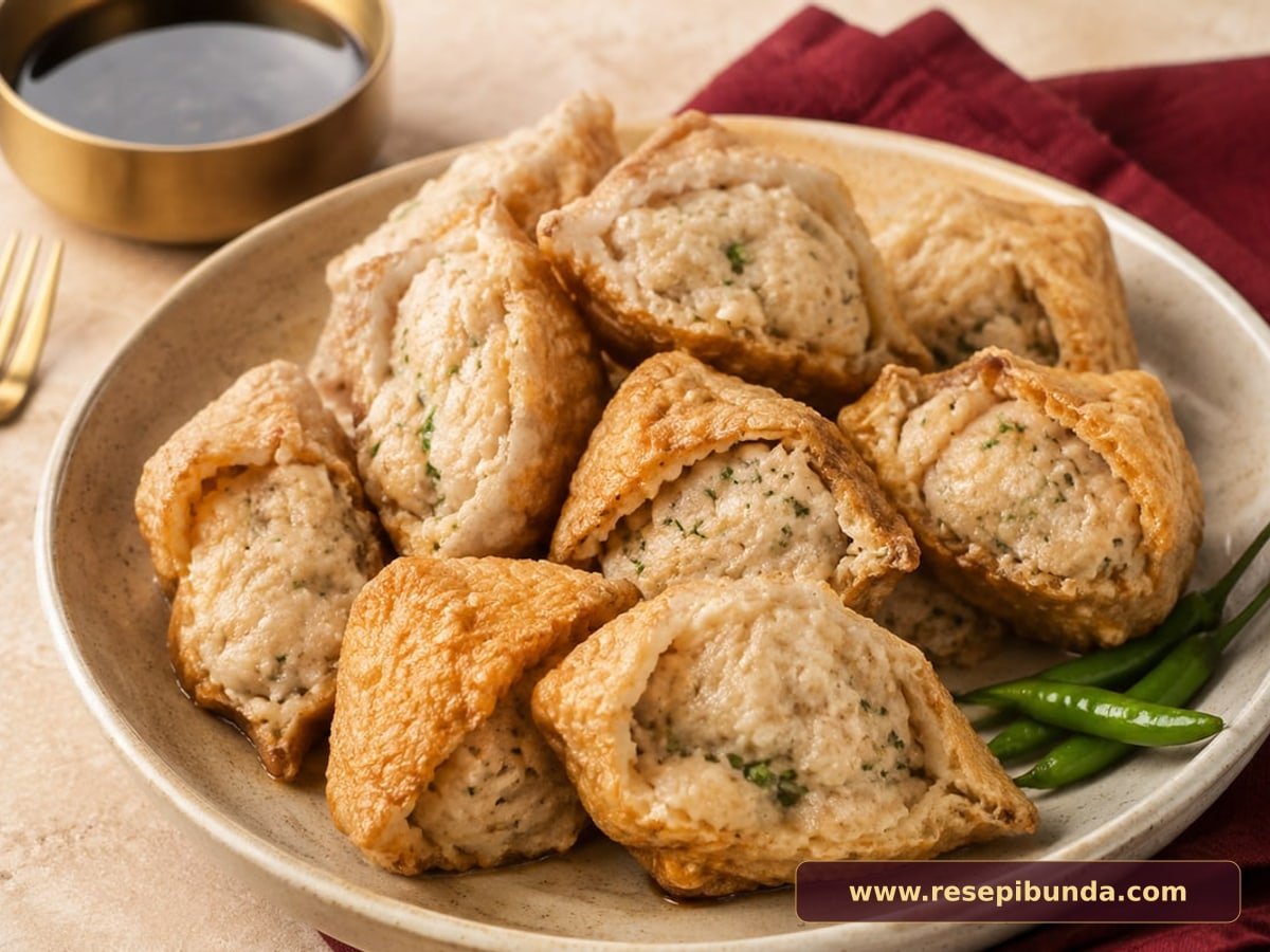Hidangan Tahu Walik Ayam